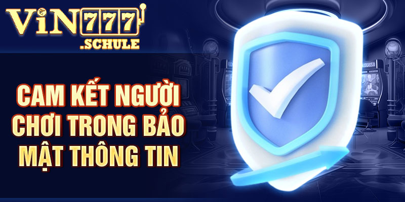 Cam kết người chơi trong bảo mật thông tin