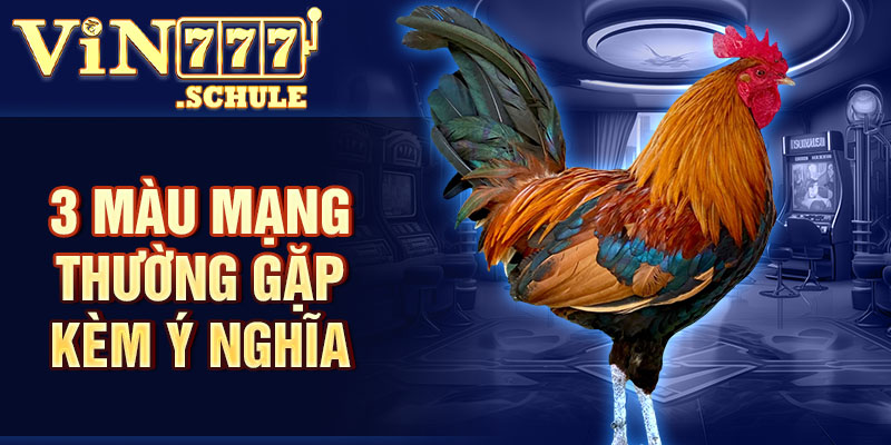 3 màu mạng thường gặp kèm ý nghĩa